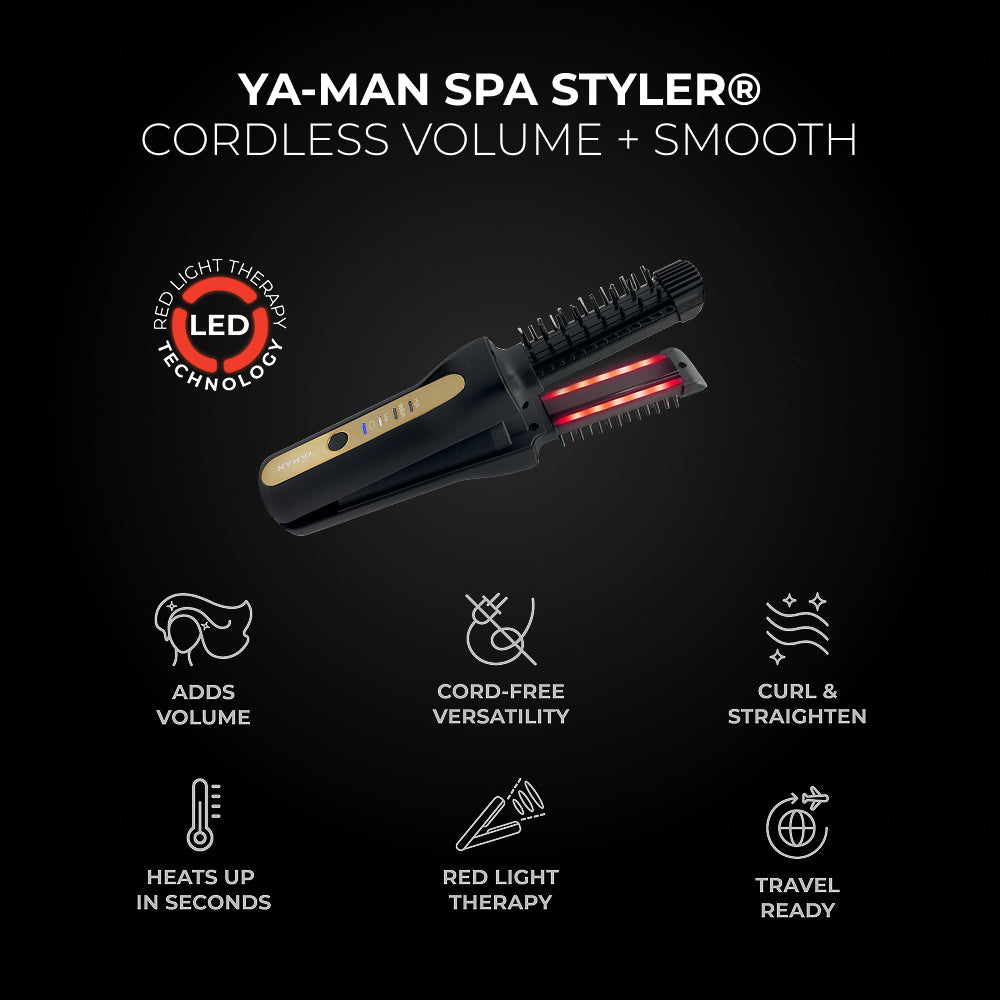 YA-MAN SPA STYLER® Cordless Volume + Smooth