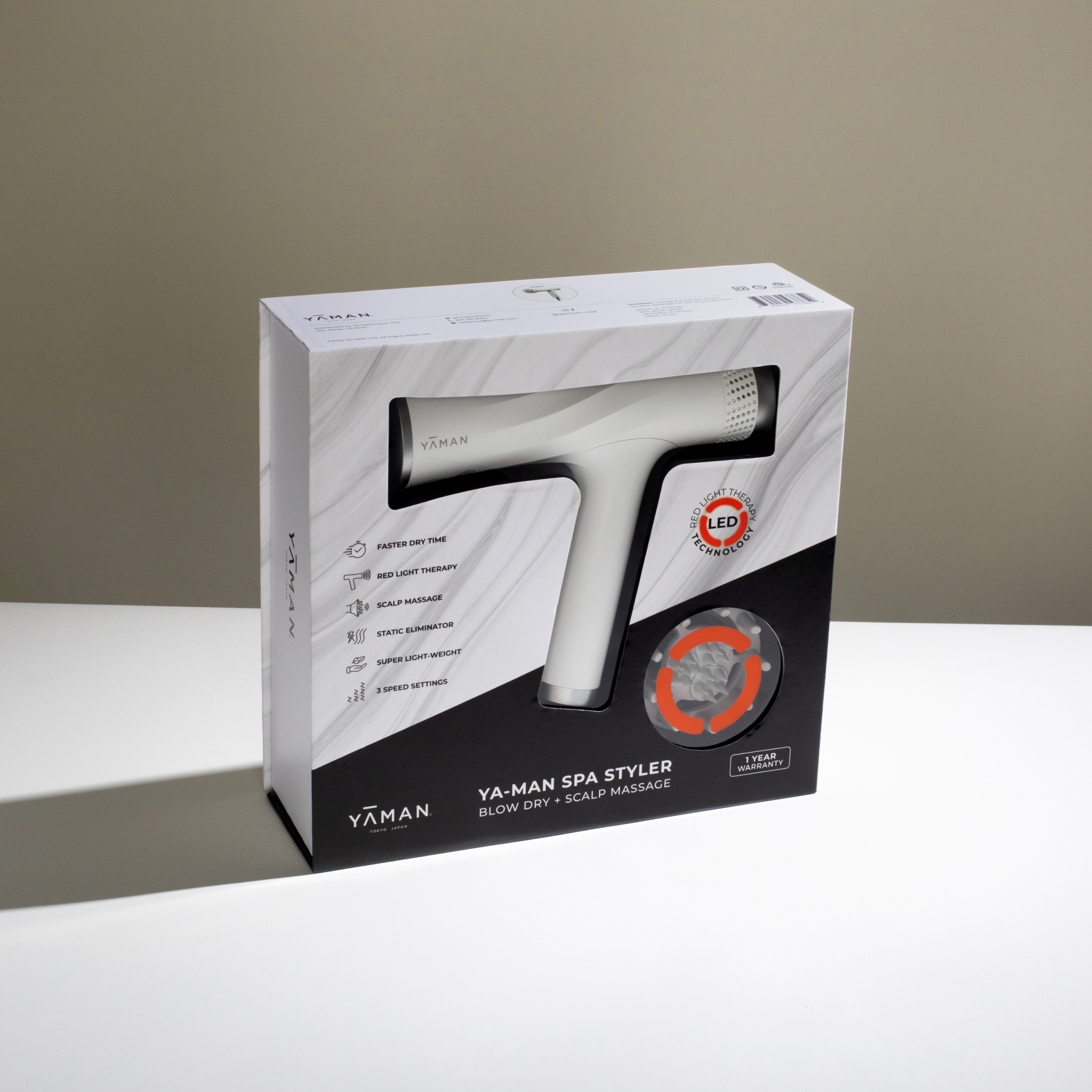 YA-MAN SPA STYLER® <br> Blow Dry + Scalp Massage