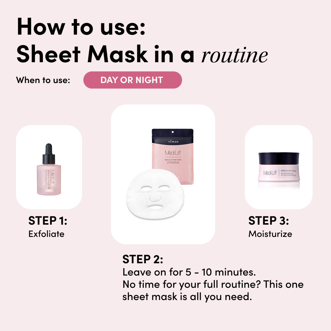 Needle Lift Firming Sheet Mask