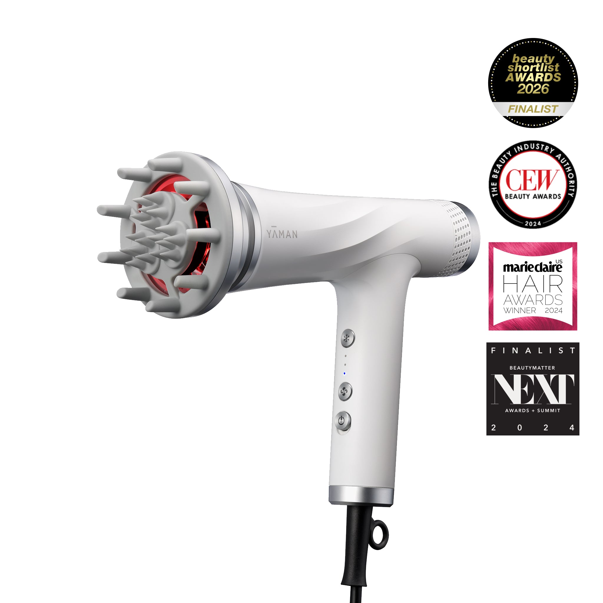 YA-MAN SPA STYLER® Blow Dry + Scalp Massage – With Red Light +
