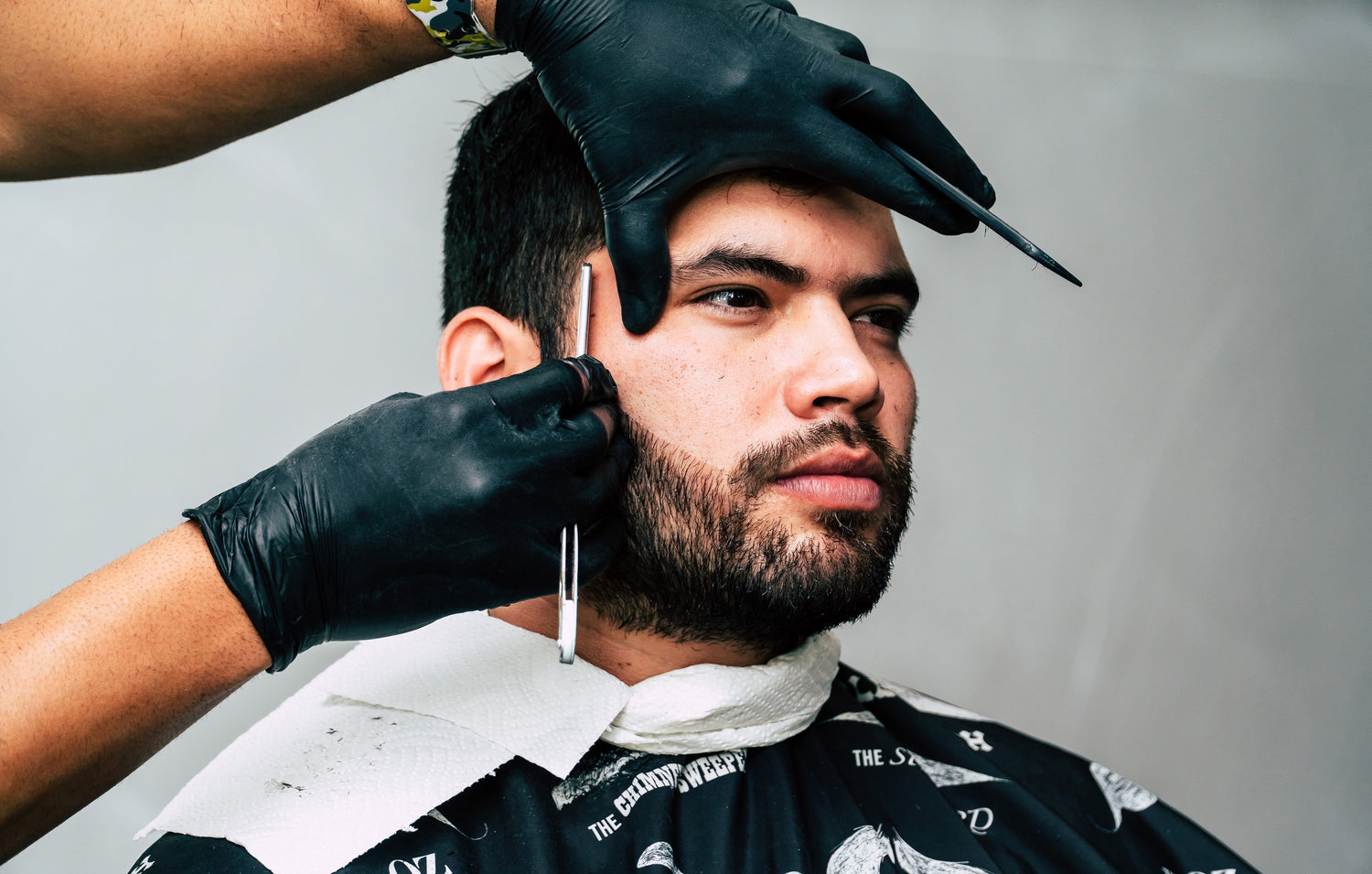 By a Whisker Chronicles:  Samer Hamayel Gets Close Up Front with HOT SHAVE