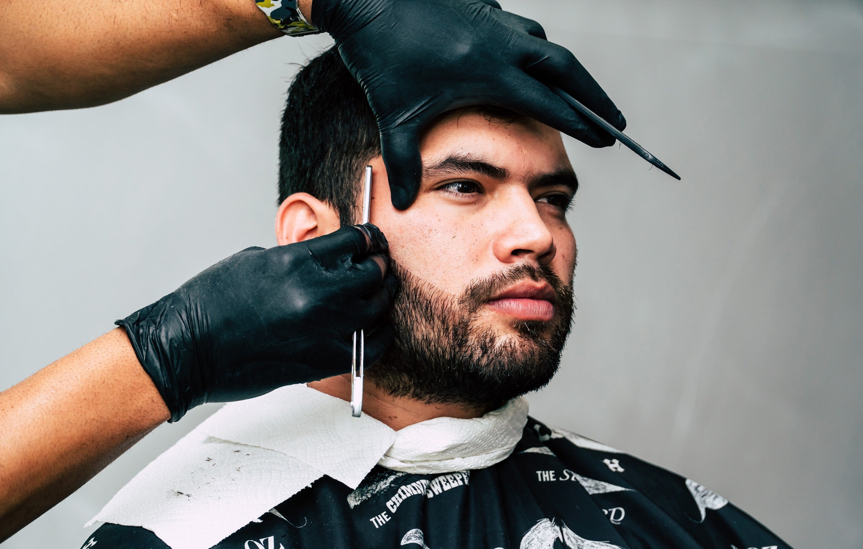 By a Whisker Chronicles:  Samer Hamayel Gets Close Up Front with HOT SHAVE