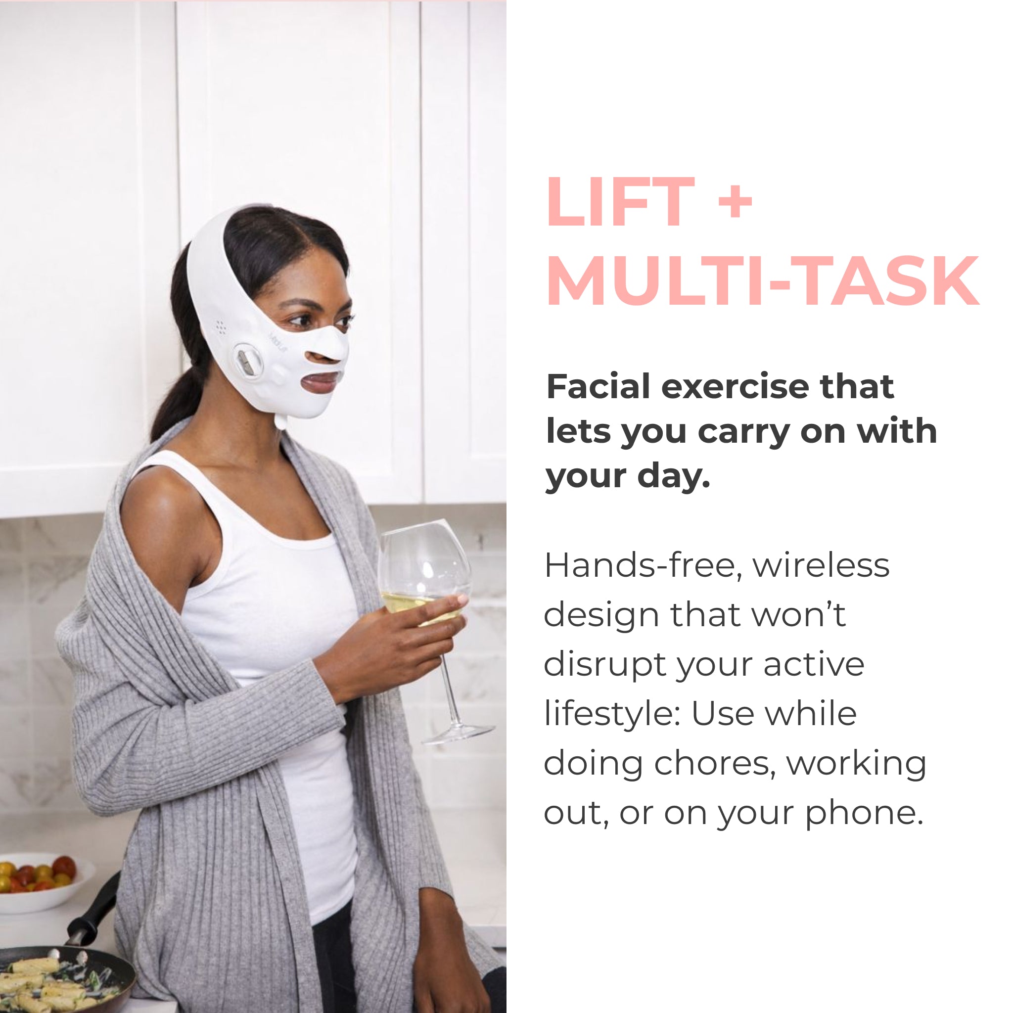 Luxe Lift Mask Set (White Pulse)