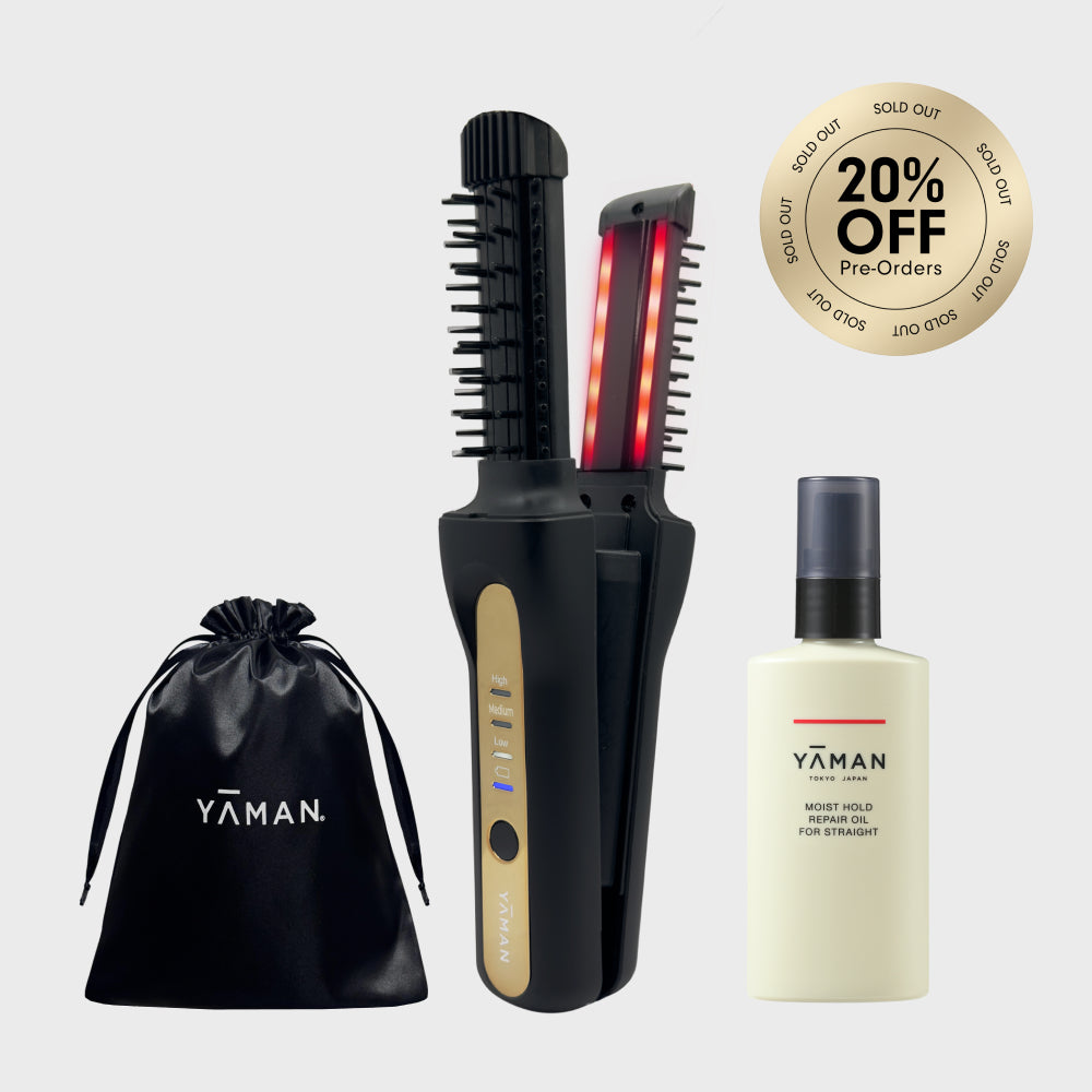 Cordless Styler & Moist Hold Repair Oil Duo (For Straight)