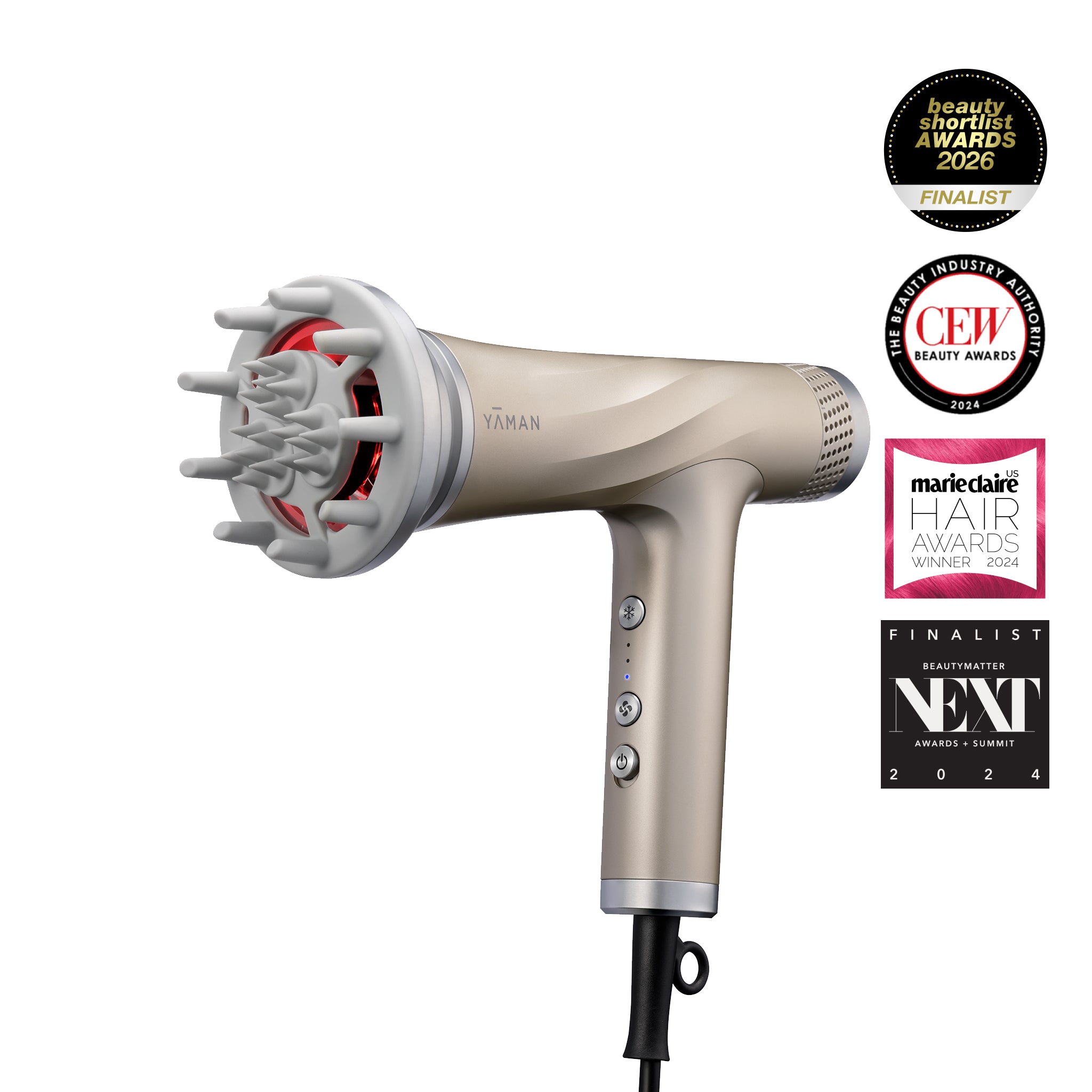 YA−MAN HC-20N1 GOLD YA-MAN Lift Dryer Gold HC-20N1 Esthetic Dryer Warm Lift Head and